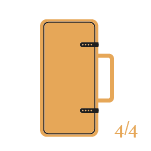 Estuches Para Violin 4/4
