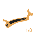 Almohadilla violín 1/8