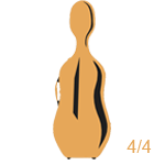 Estuches para violoncello 4/4