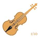 Violines 1/10