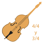 Contrabajos 4/4 y 3/4