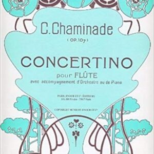 CHAMINADE C. – CONCERTINO OP.107 – FLAUTA Y PIANO