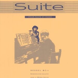 WIDOR CH.M. – SUITE – OP.34 FLAUTA Y PIANO