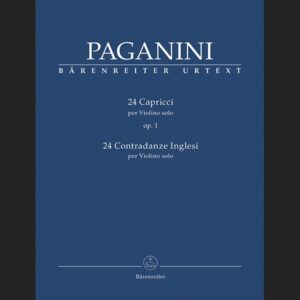 PAGANINI M. – 24 CAPRICHOS OP.1 – ED. HENLE VERLAG