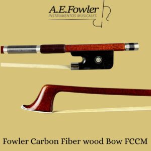 ARCO VIOLONCELLO FOWLER FIBRA CARBONO MADERA