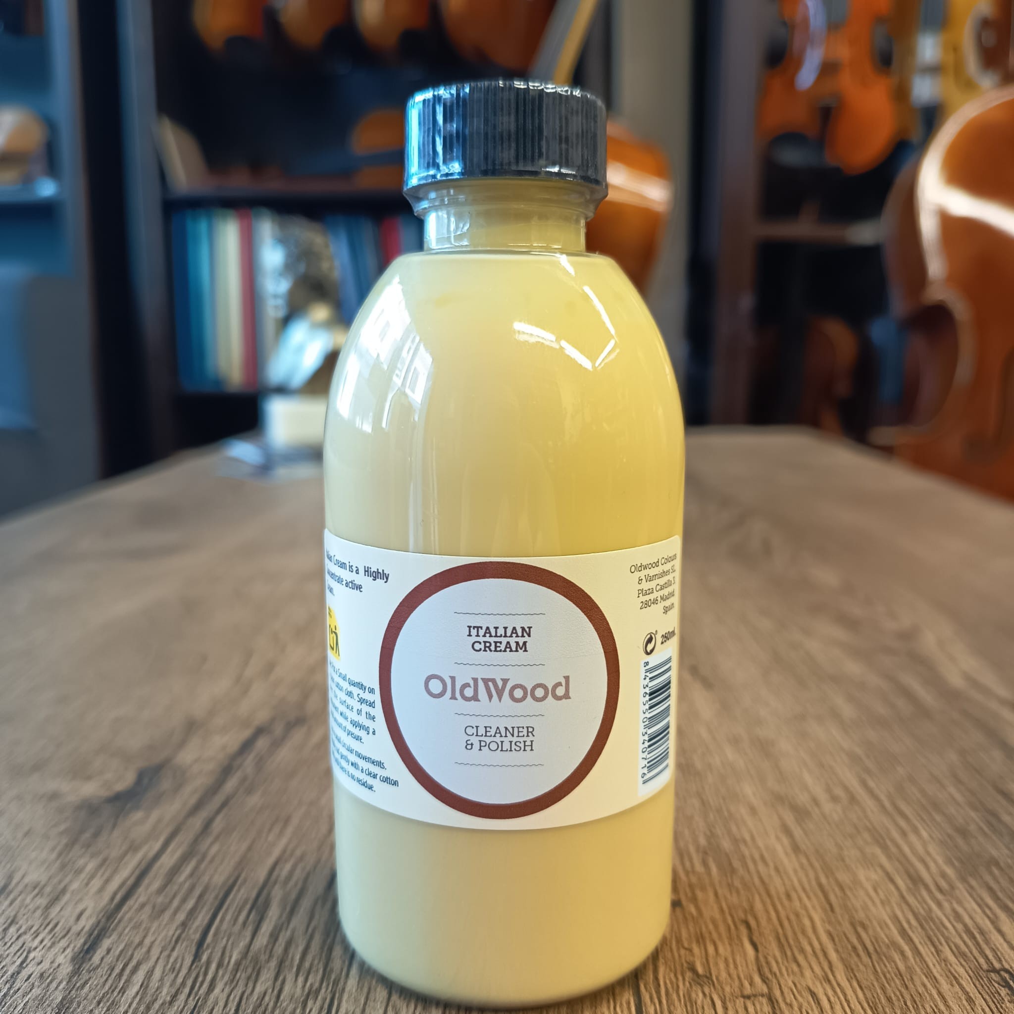 LIMPIADOR OLDWOOD - ITALIAN CREAM 250ml.