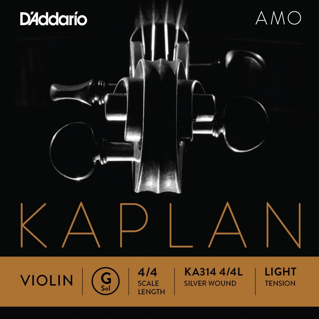 CUERDA VIOLÍN D'ADDARIO KAPLAN AMO 4a SOL