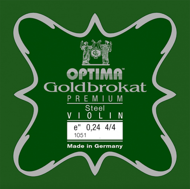 CUERDA VIOLÍN LENZNER/OPTIMA GOLDBROKAT PREMIUM 1a MI LAZO 0,26