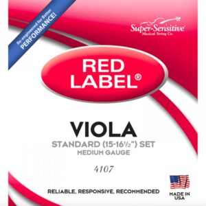 CUERDA VIOLA SUPER-SENSITIVE RED LABEL 4a DO