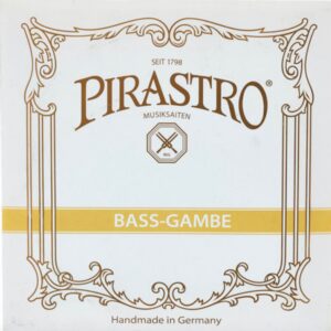 CUERDA VIOLA DA GAMBA BAJO BASS (TENOR) GAMBE 682 PIRASTRO 6a RE (Plateada)