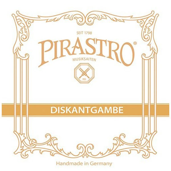 CUERDA VIOLA DA GAMBA SOPRANO DISKANT (TREBLE) GAMBE 360 PIRASTRO 4a DO (cobre)