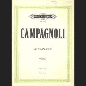 CAMPAGNOLI B. – 24 CAPRICHOS – ED. PETERS