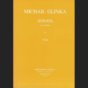 GLINKA M. – SONATA RE m – ED. BREITKOPF