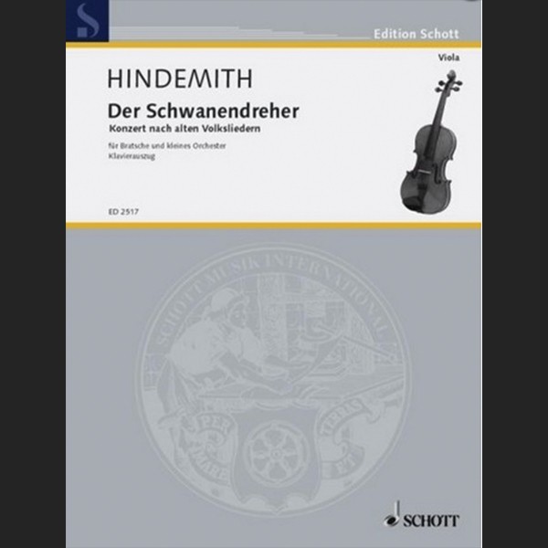 HINDEMITH P. - CONCIERTO DEL SCHWANENDREHER - ED. SCHOTT