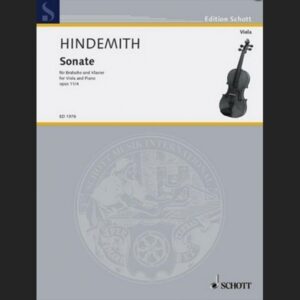 HINDEMITH P. – SONATA OP. 11 NO. 4 – ED. SCHOTT
