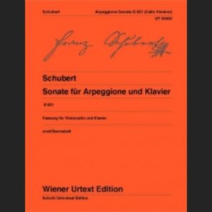 SCHUBERT F. – SONATA ARPEGGIONE URTEXT – ED. WIENER