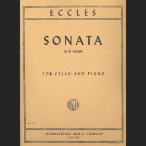 ECCLES H. – SONATA SOL m – ED. INTERNATIONAL