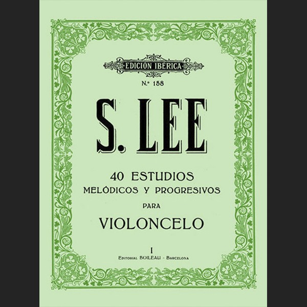LEE S. - ESTUDIOS MELÓDICOS PROGRESIVOS V.1 OP.31 - ED. BOILEAU