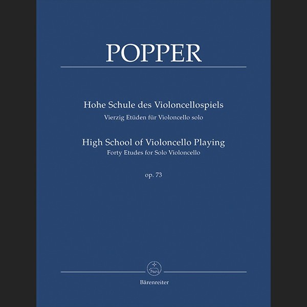 POPPER D. - ESTUDIOS OP. 73 - ED. BARENREITER