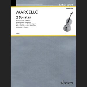 MARCELLO B. – SONATAS SOL M Y DO M – ED. SCHOTT