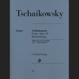TCHAIKOVSKY P.I. – CONCIERTO RE M URTEXT OP. 35 – ED. HENLE VERLAG