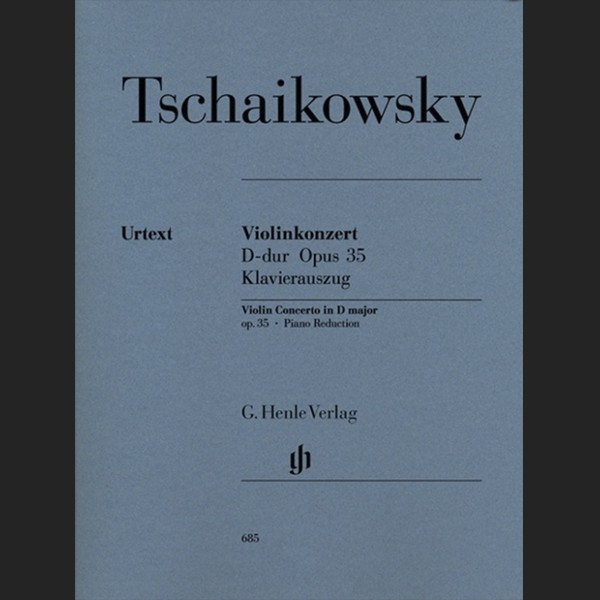 TCHAIKOVSKY P.I. - CONCIERTO RE M URTEXT OP. 35 - ED. HENLE VERLAG
