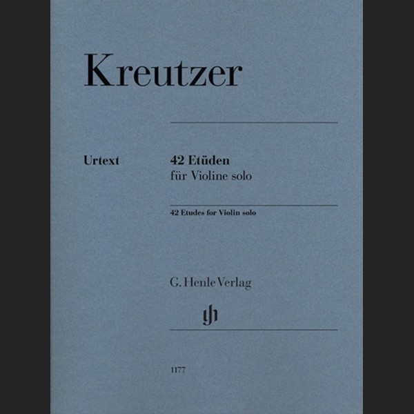 KREUTZER R. - 42 ESTUDIOS URTEXT - ED. HENLE VERLAG