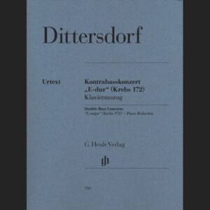 DITTERSDORF C.D.V. – CONCIERTO MI M URTEXT – ED. HENLE VERLAG