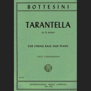 BOTTESINI G. – TARANTELLA LA m – ED. INTERNATIONAL