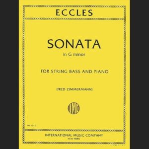 ECCLES H. – SONATA SOL m – ED. INTERNATIONAL