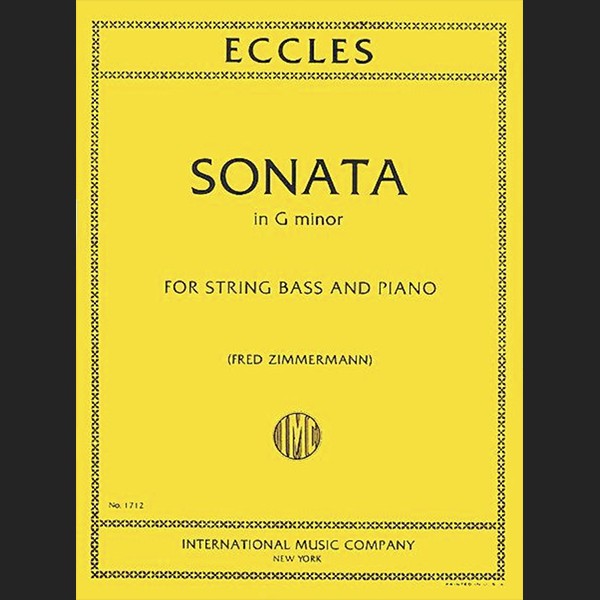 ECCLES H. - SONATA SOL m - ED. INTERNATIONAL