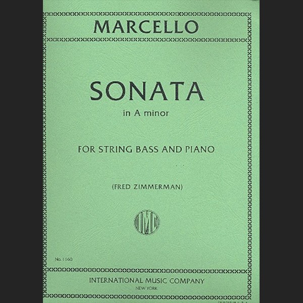 MARCELLO B. - SONATA LA m - ED. INTERNATIONAL
