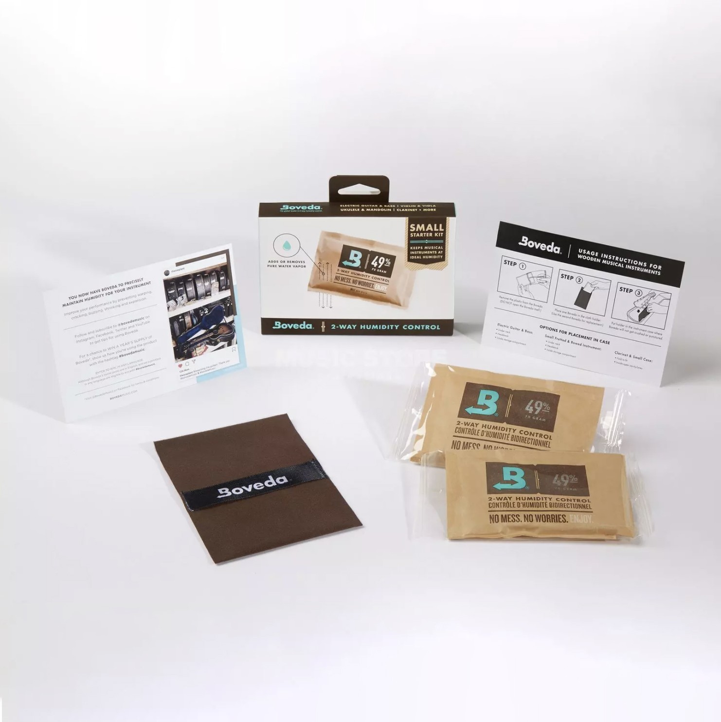 HUMIDIFICADOR VIOLÍN/VIOLA BOVEDA STARTER KIT SMALL