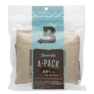 HUMIDIFICADOR VIOLÍN/VIOLA/CELLO/CONTRABAJO BOVEDA PACK 4 UNIDADES 49% – 70gr