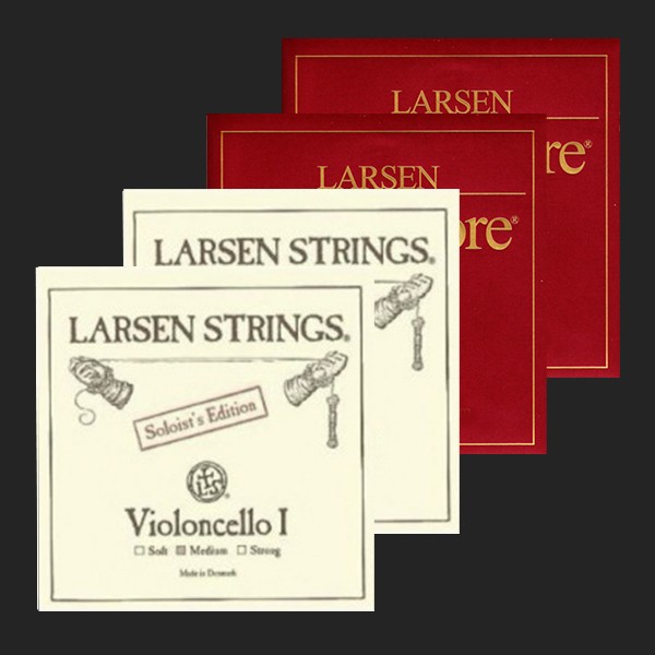 SET CUERDAS VIOLONCELLO LARSEN SOLOIST (LA,RE) Y MAGNACORE (SOL,DO)