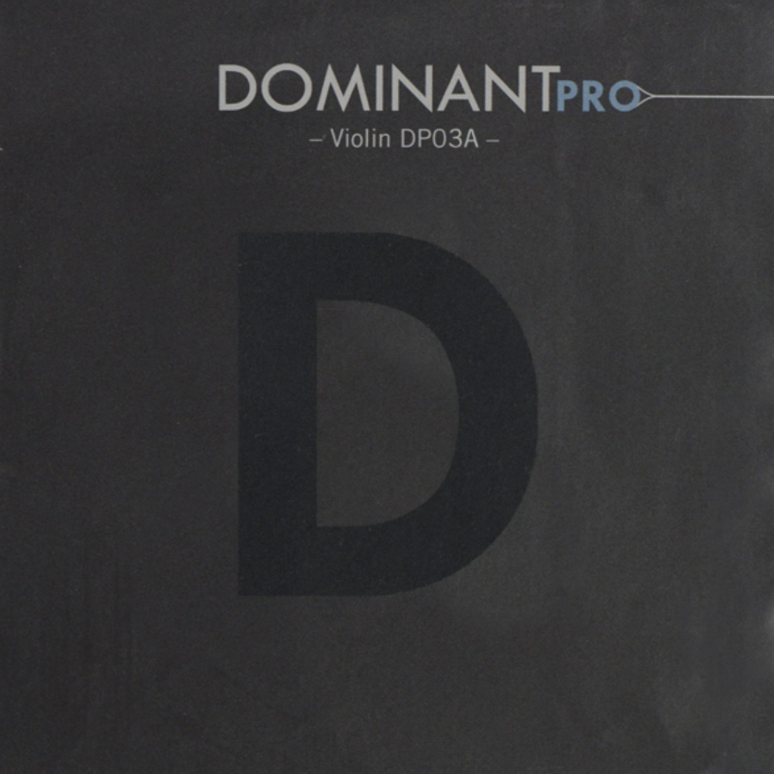 CUERDA VIOLÍN THOMASTIK DOMINANT PRO 3a RE NYLON PLATA