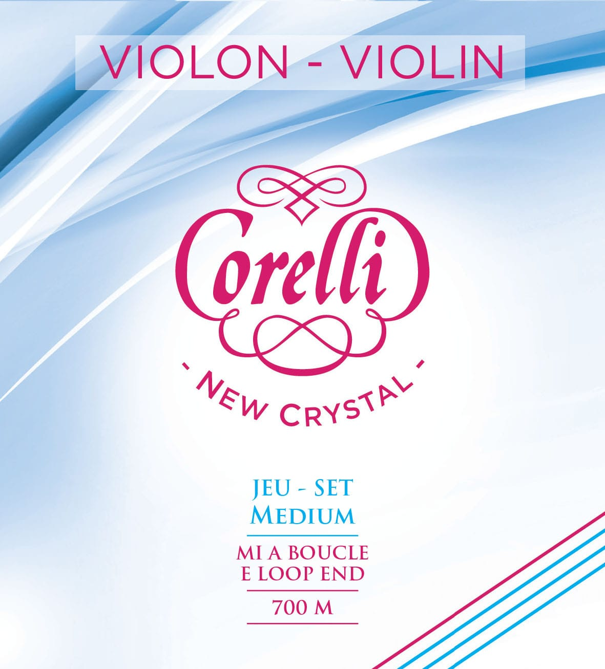 CUERDA VIOLIN CORELLI NEW CRYSTAL 2a LA