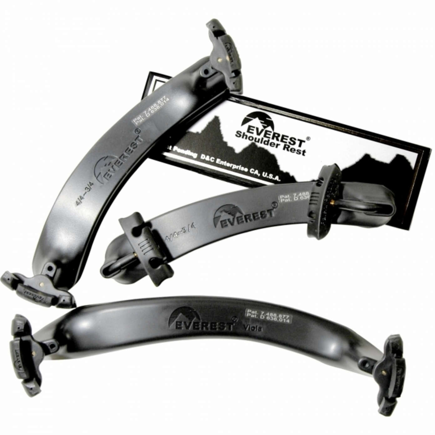 ALMOHADILLA VIOLÍN EVEREST COLLAPSIBLE 3/4-1/2