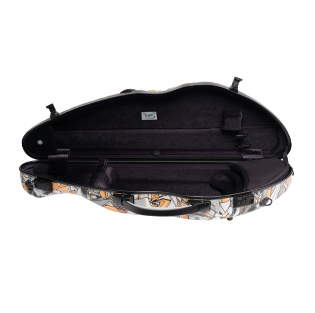 ESTUCHE VIOLÍN BAM SERIE HIGHTECH - FORMA CUB2000XLN Slim "Cube"