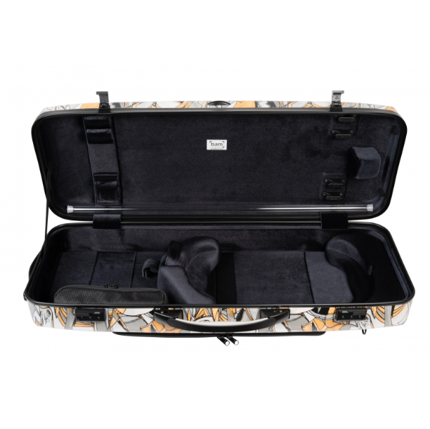 ESTUCHE VIOLA BAM SERIE HIGHTECH CUB5301XL "Cube" RECTANGULAR