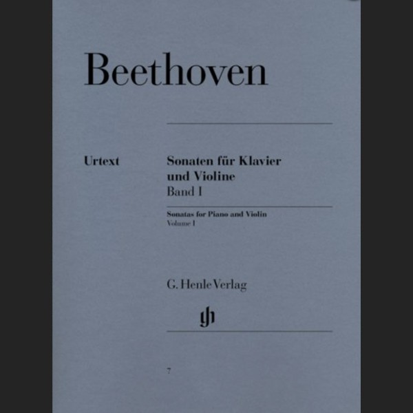 BEETHOVEN L.V. - SONATAS PIANO Y VIOLÍN V.1 - ED. HENLE VERLAG