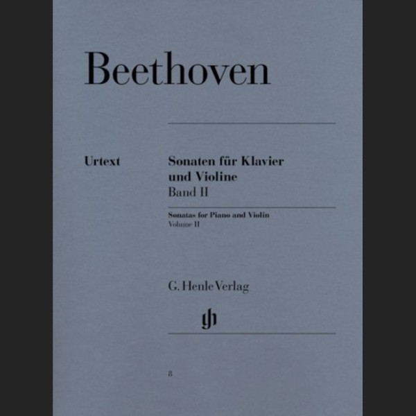 BEETHOVEN L.V. - SONATAS PIANO Y VIOLÍN V.2 - ED. HENLE VERLAG