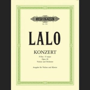 LALO E. – CONCIERTO FAM OP.20 – ED. PETERS