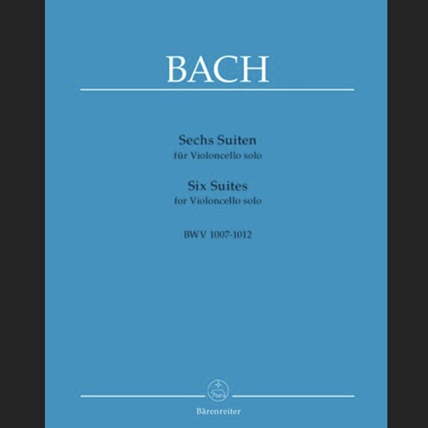BACH J.S. - SUITES (6) URTEXT BWV.1007-1012 - ED. BARENREITER