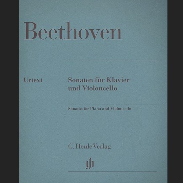 BEETHOVEN L.V. - SONATAS (5) URTEXT - ED. HENLE VERLAG