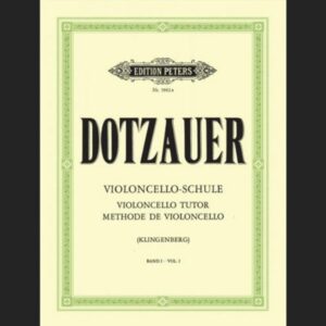 DOTZAUER J.J.F. – MÉTODO V.1 – ED. PETERS