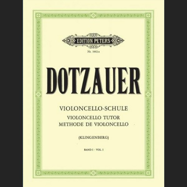 DOTZAUER J.J.F. - MÉTODO V.1 - ED. PETERS
