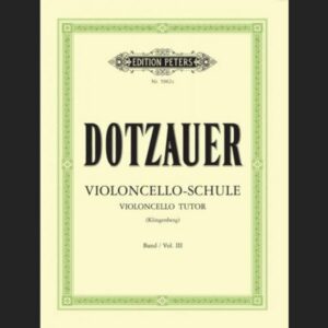 DOTZAUER J.J.F. – MÉTODO V.3 – ED. PETERS