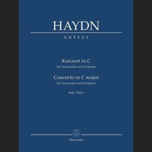 HAYDN J. – CONCIERTO DO MAYOR URTEXT – ED. BARENREITER (BOLSILLO)