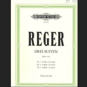 REGER M. – SUITES OP.131C – ED. PETERS